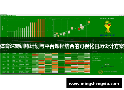 体育深蹲训练计划与平台课程结合的可视化日历设计方案